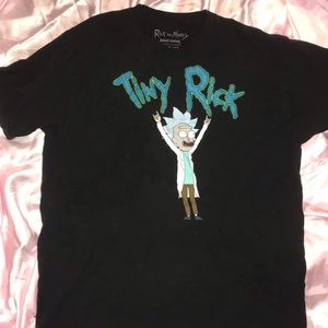 SOLD Rick and Morty Black T shirt size xl